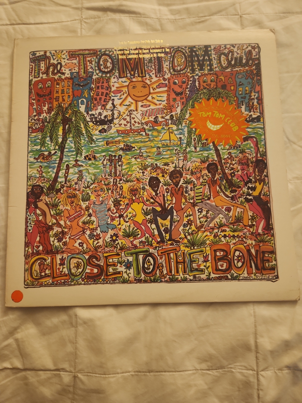 Tom Tom Club– Close to the Bone Vintage Vinyl DJ COPY NM!!!
